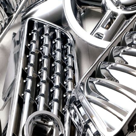 chrome plated plastic